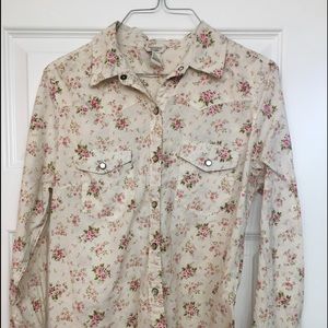 Floral western shirt